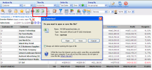 汇出至 Excel 或 CSV 格式